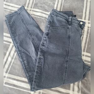 H&M Stylish Faded Black Denim Jeans